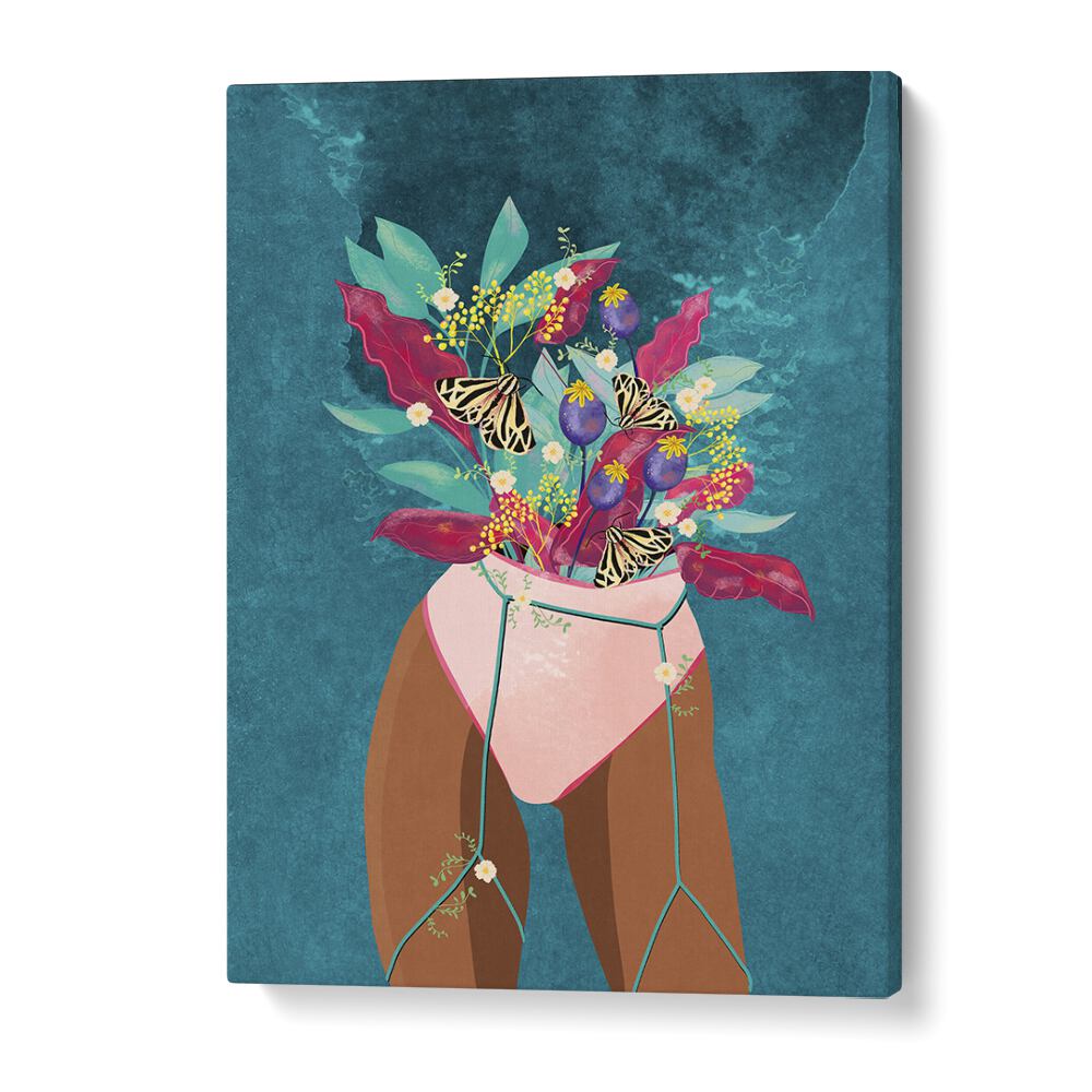 Transform your space with FEEL FLORISH, FASHION POSTERS featuring vibrant art by Raissa Oltmanns on premium canvas.