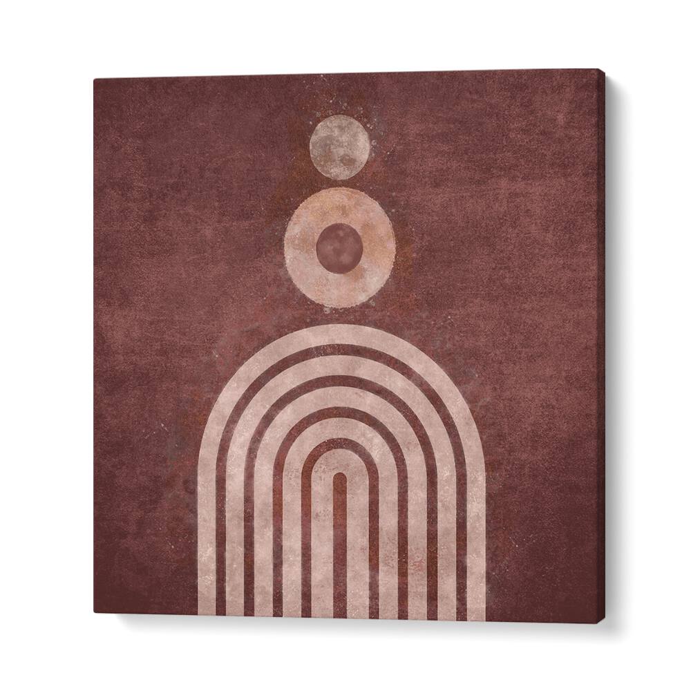 Rainbow Gate Visne, Boho art paintings by Emel Tunaboylu, vibrant design perfect for enhancing any space.