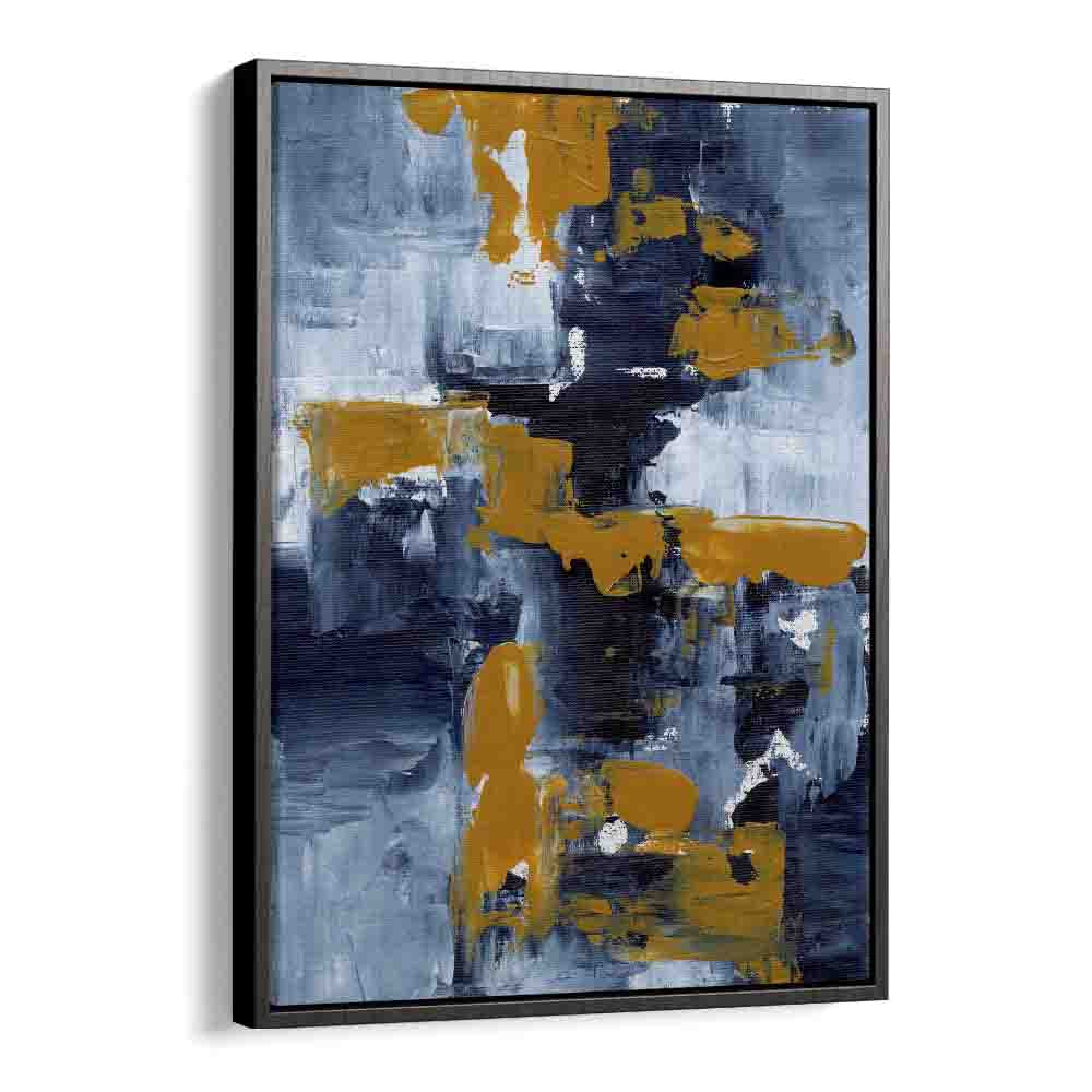 Explore the vibrant colors of GOLD RUSH, ABSTRACT PAINTINGS by Ejaaz Haniff, capturing emotion and creativity.