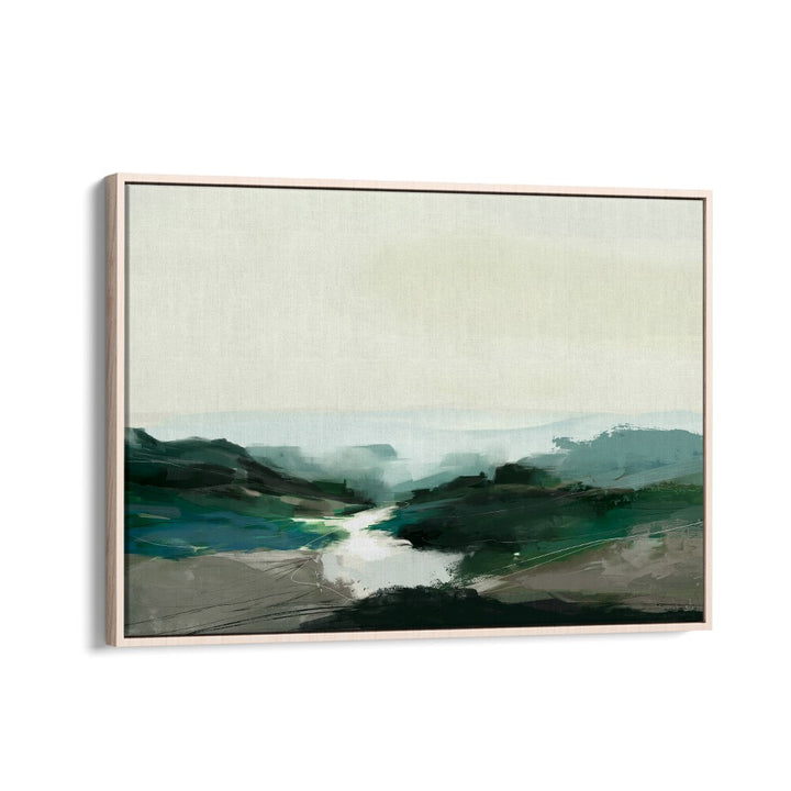 Elevate your space with HIGH LAND VIEW, a stunning landscape painting by Dan Hobday, showcasing nature's tranquility.