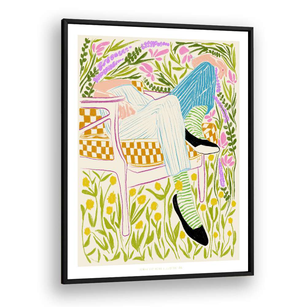 Transform your space with QUIET II, VIBRANT art print, blending tranquility and color for modern artistry.