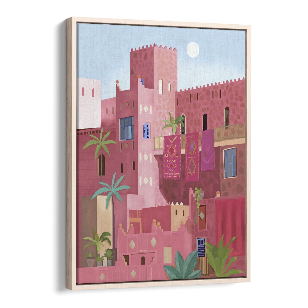 KASHBAH, TRAVEL POSTERS showcase vibrant artwork by Petra Lidze, perfect for modern decor enthusiasts.