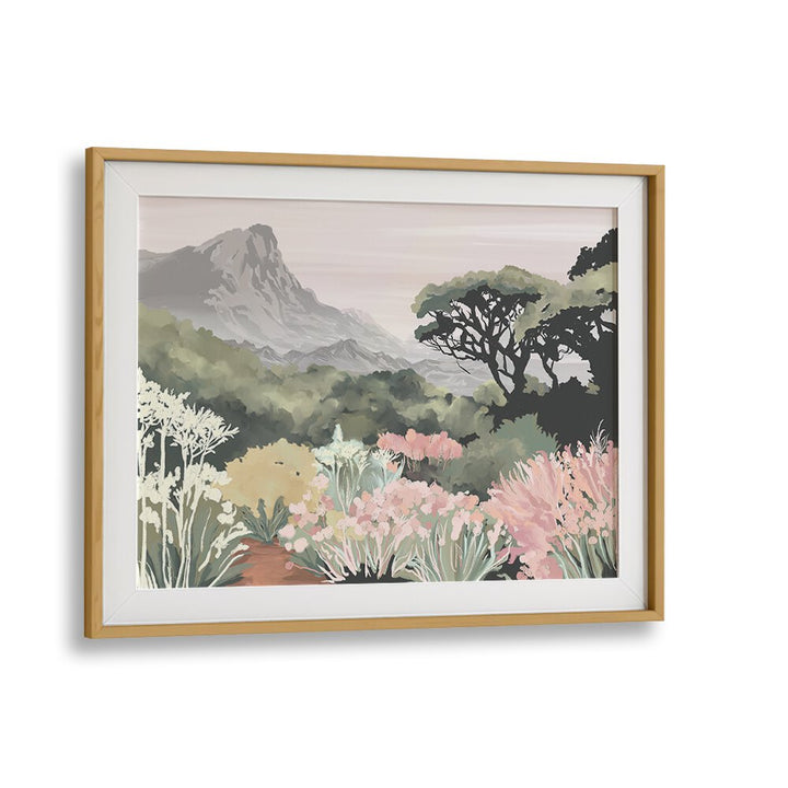KIRSTENBOSCH DREAMING, LANDSCAPE PAINTINGS enhance your space with stunning nature artwork in an elegant frame.