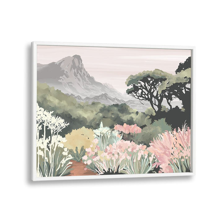 KIRSTENBOSCH DREAMING, LANDSCAPE PAINTINGS capturing nature's beauty in a stunning framed artwork for your space.