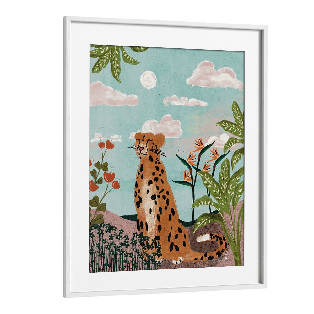 Stunning LEOPARD IN JUNGLE, ANIMAL PAINTINGS capture the essence of wildlife in vibrant colors and intricate details.