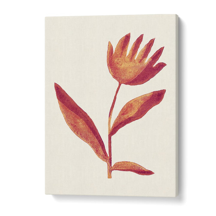 Vibrant LINOCUT FLOWER VIVA MAGENTA, a stunning addition to FLORAL FLOWER PAINTINGS by Alisa Galitsyna.