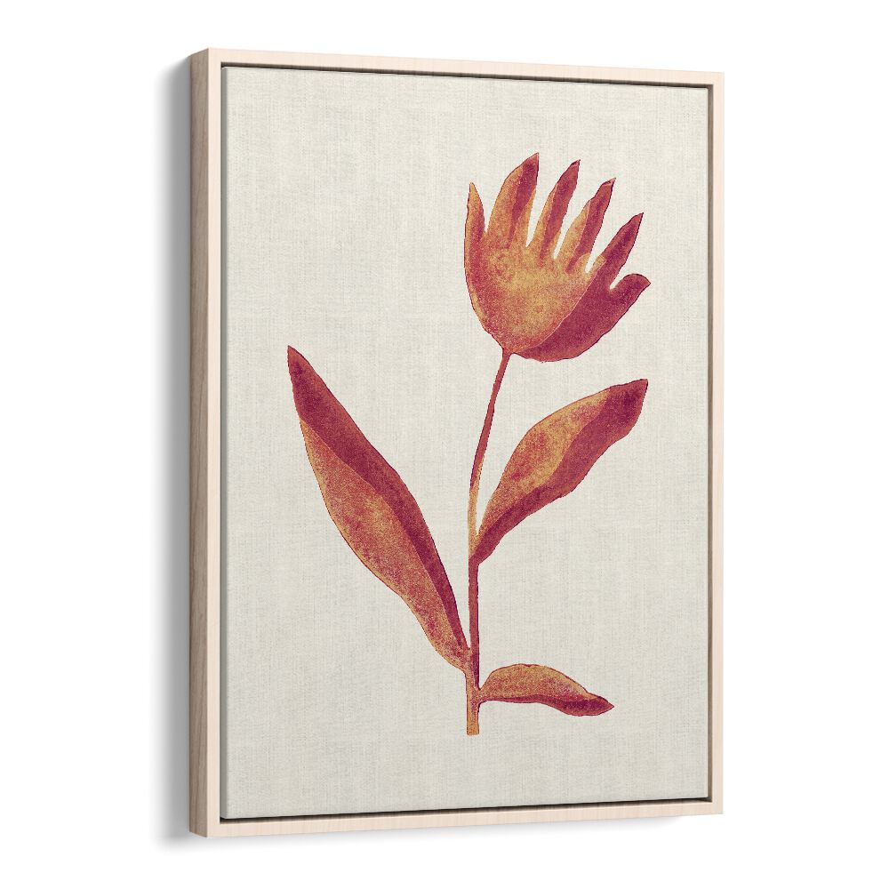 Vibrant LINOCUT FLOWER VIVA MAGENTA floral art by Alisa Galitsyna, perfect for enhancing your space's beauty.