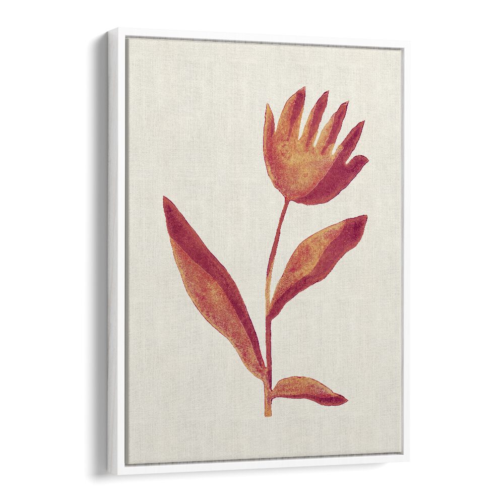 Vibrant LINOCUT FLOWER VIVA MAGENTA by Alisa Galitsyna, perfect for floral flower paintings in any space.