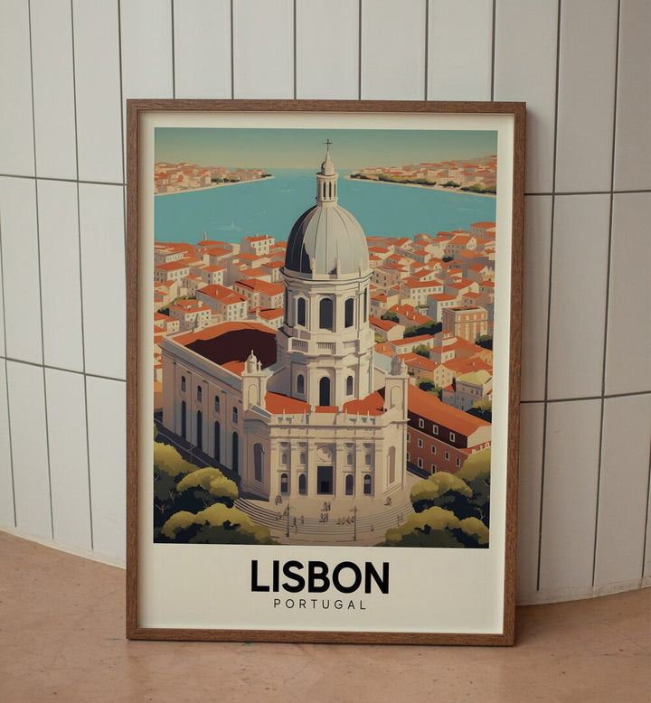 lisbon-portugal II travel posters Artwork I placed on a Wall