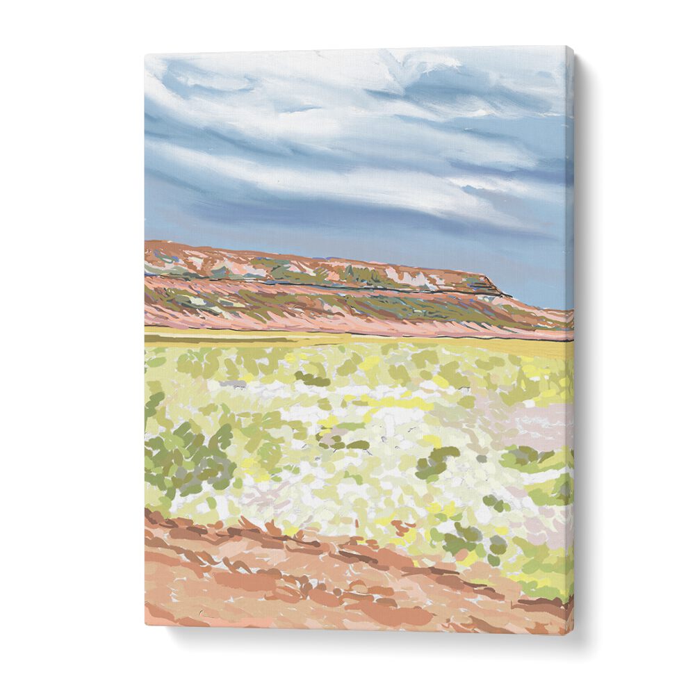 Transform your space with MEMORIES IN BLOOM II, LANDSCAPE PAINTINGS depicting serene nature beauty.