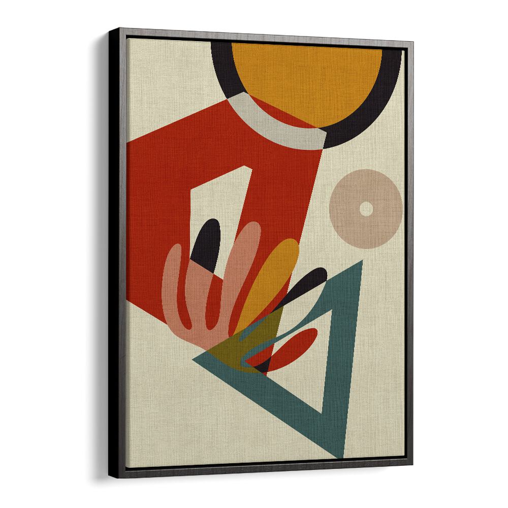 Vibrant MID CENTURY CIRQUE II, ABSTRACT PAINTINGS by Ana Rut Bre, adding modern flair to any space.