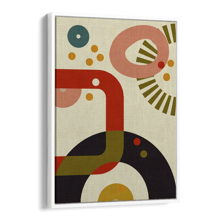 Stunning MID CENTURY CIRQUE III, ABSTRACT PAINTINGS by Ana Rut Bre, perfect for elevating modern decor.