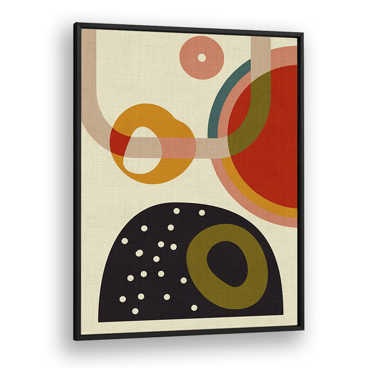 Stylish MID CENTURY CIRQUE IV KOPIE, ABSTRACT PAINTINGS by Ana Rut Bre, perfect for adding sophistication to any space.