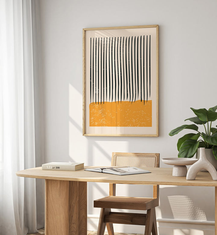 Stylish MINIMAL ABSTRACT SET III, BOHO ART PRINTS by Jay Stanley adds contemporary elegance to any living space.