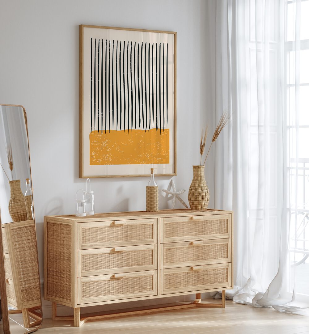 Transform your space with the MINIMAL ABSTRACT SET III, BOHO ART PRINTS by Jay Stanley, adding elegance and flair.