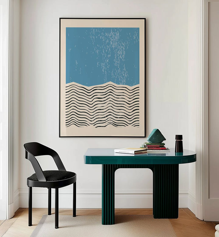Minimal Shapes Series XXI by Jay Stanley showcases elegant abstract art, perfect for modern decor enthusiasts.