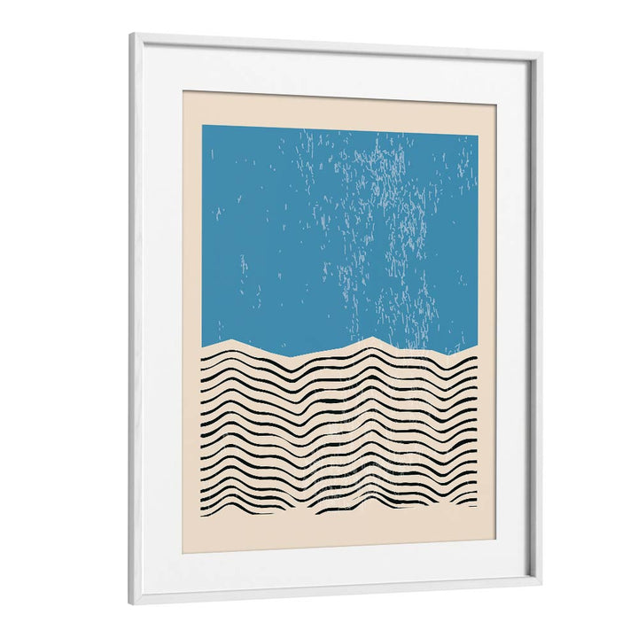 Minimal Shapes Series XXI, abstract art by Jay Stanley, framed piece showcasing elegance in simplicity and design.