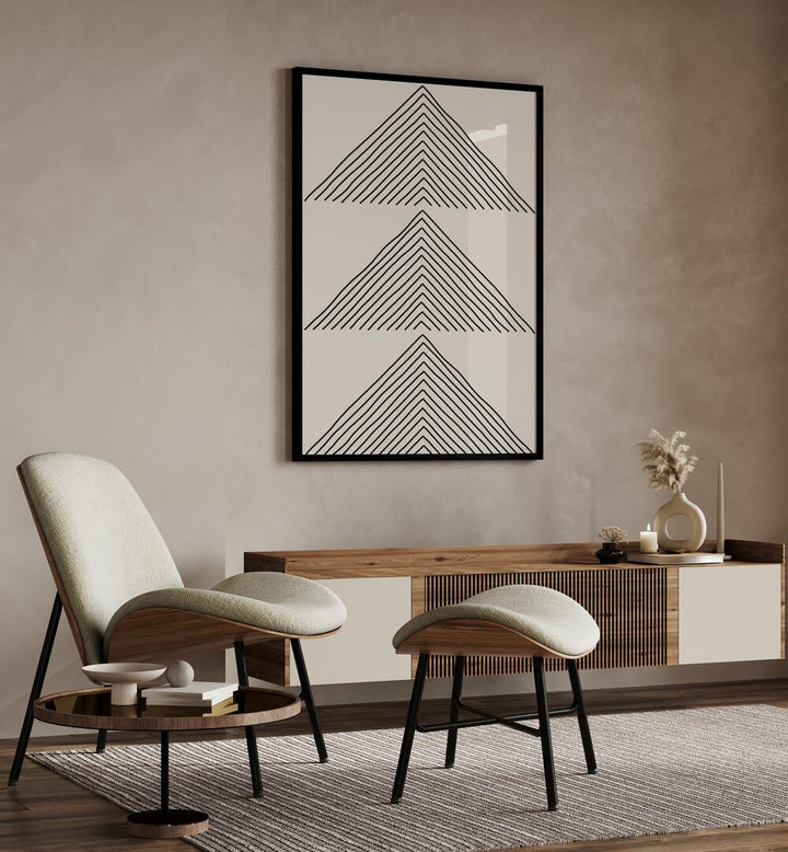 Minimalism Expression II, geometric art prints by Jay Stanley, showcase modern design with captivating geometric patterns.
