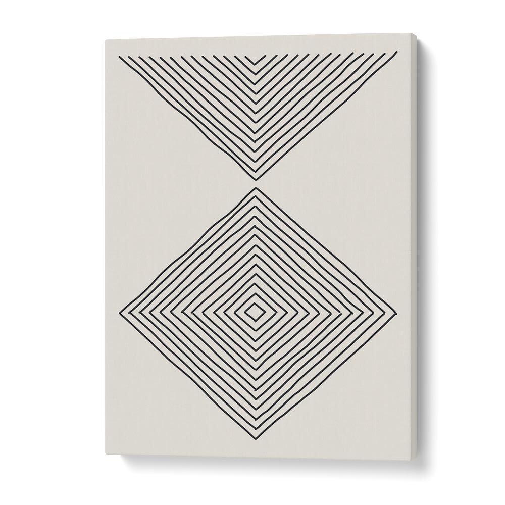 Minimalism Expression III, geometric art prints featuring elegant line work and simplicity by Jay Stanley.