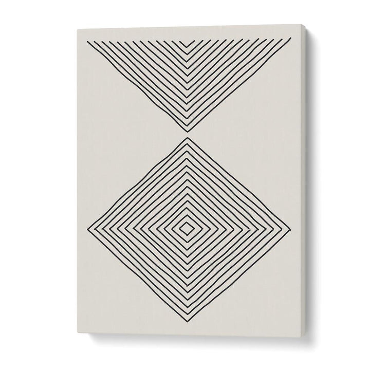 Minimalism Expression III, geometric art prints featuring elegant line work and simplicity by Jay Stanley.