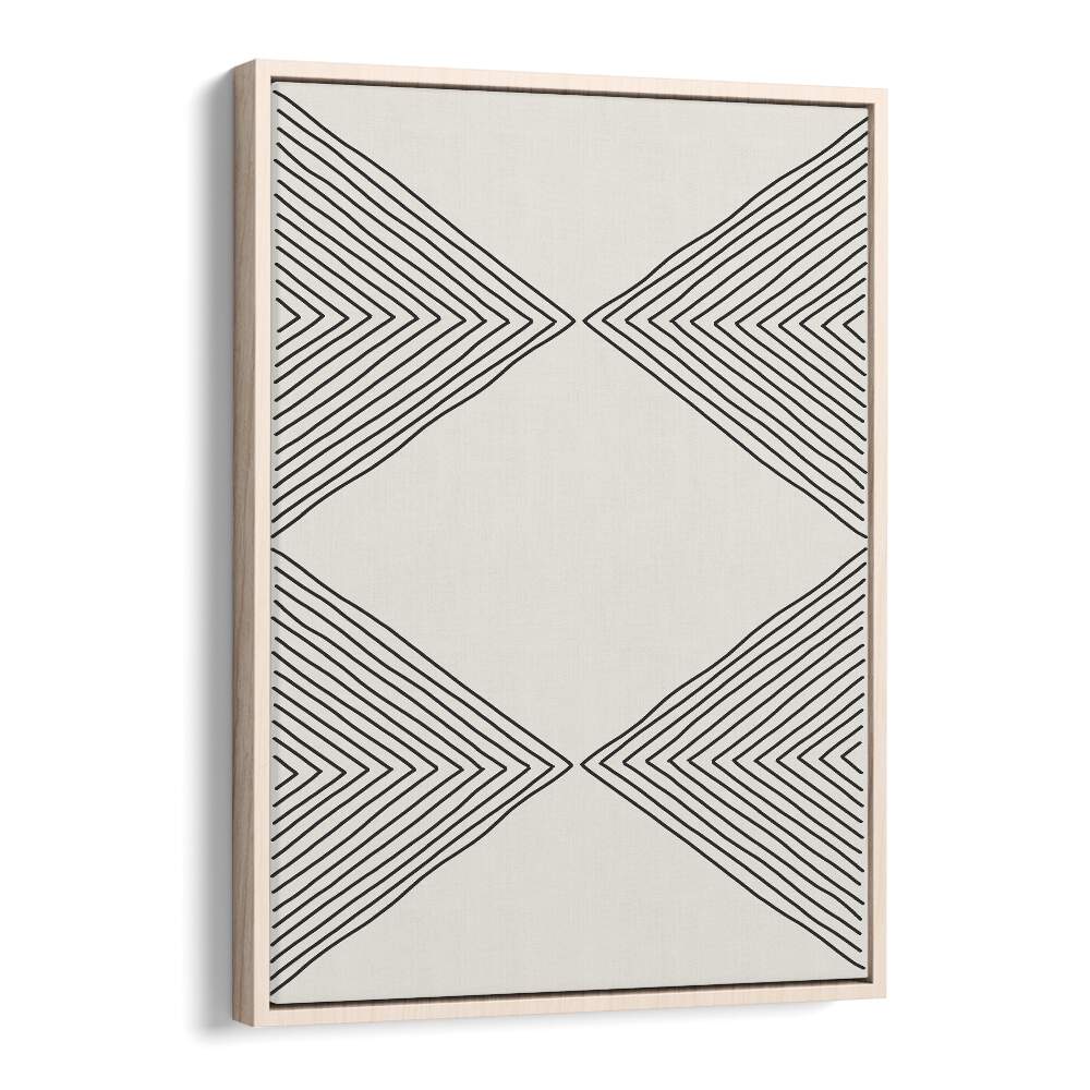 Minimalism Expression IV, geometric art prints showcase striking black lines on a light background, perfect for modern decor.