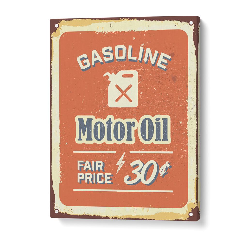 Motor Oil Wall Art Vintage Car Poster Decor – Asianmonk