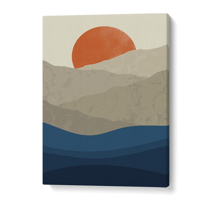 Transform your space with "MOUNTAINS I, LANDSCAPE PAINTINGS" by Jay Stanley, capturing breathtaking natural beauty.