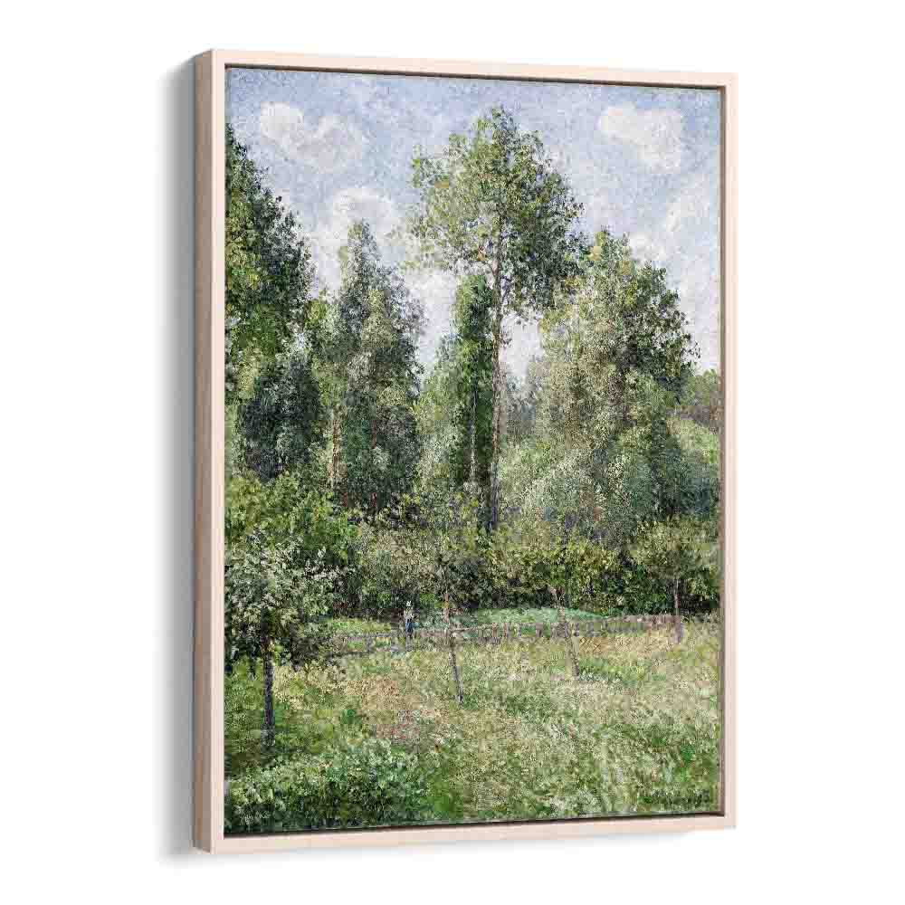 comic painting - POPLARS, ÉRAGNY (1895) by Asianmonk