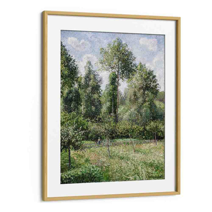 comic painting - POPLARS, ÉRAGNY (1895) by Asianmonk