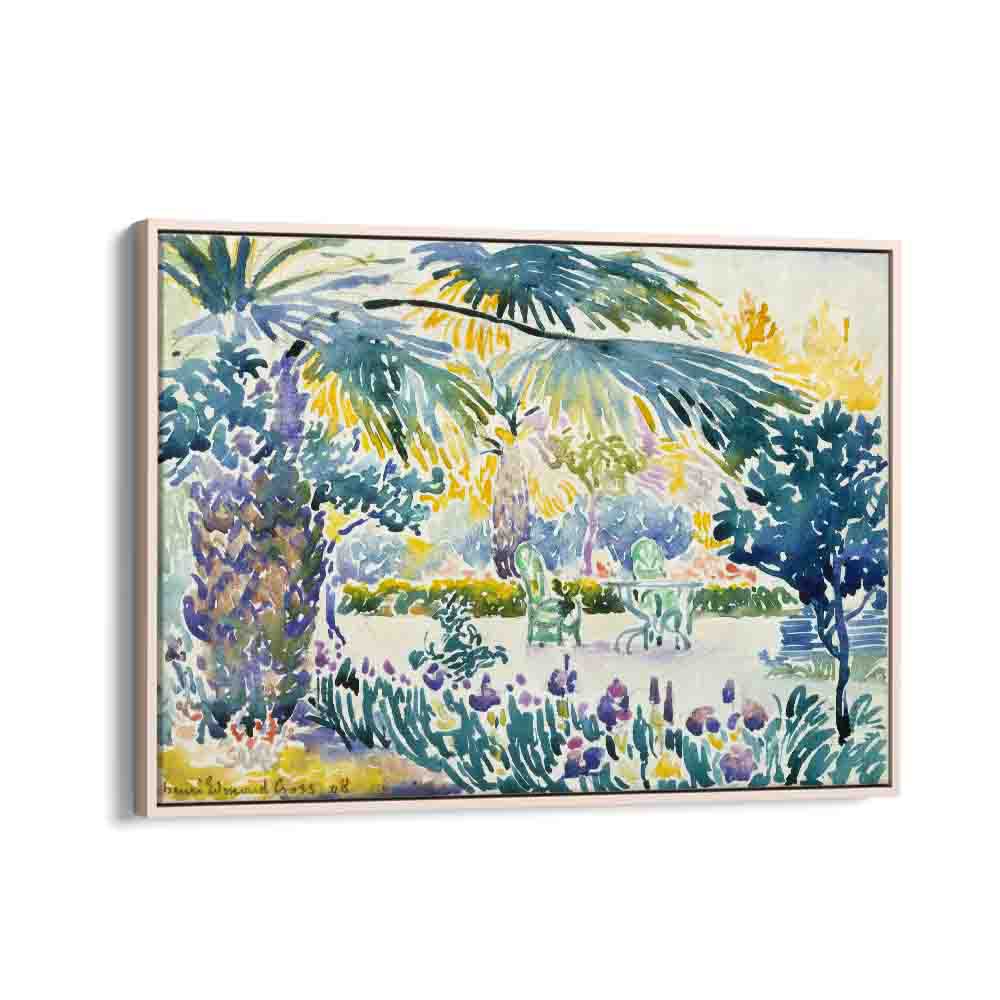 painting - GARDEN OF THE PAINTER AT SAINT CLAIR (1908) by Asianmonk