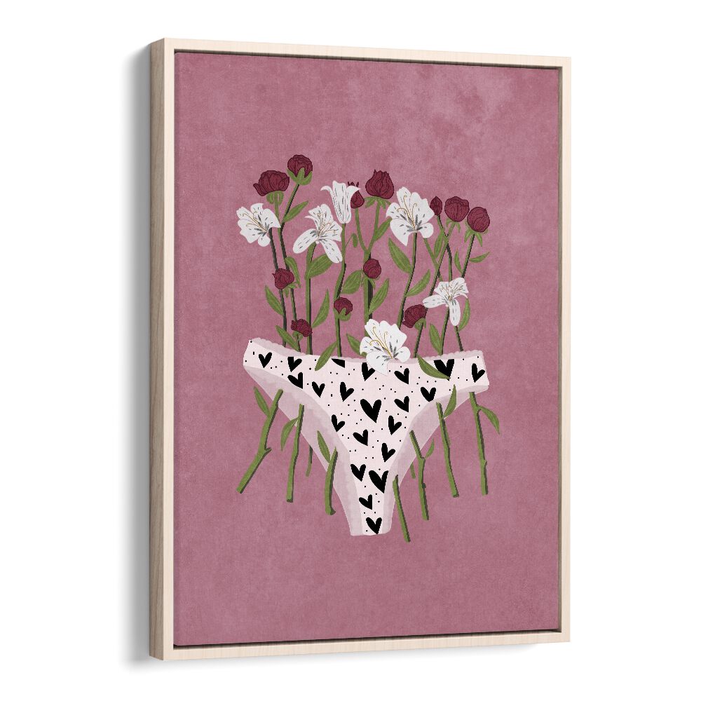 botanical painting - BLOOMING SLIP by Asianmonk