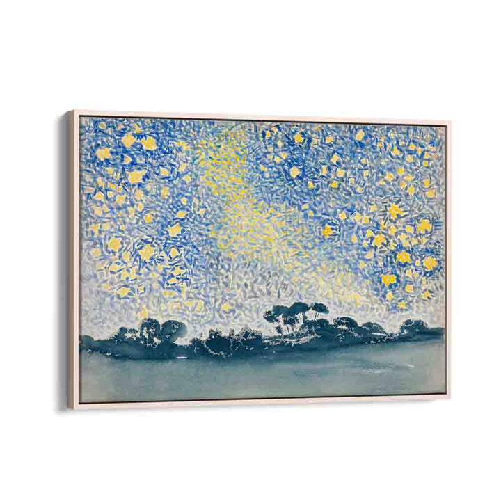 painting - LANDSCAPE WITH STARS (1905–1908) by Asianmonk