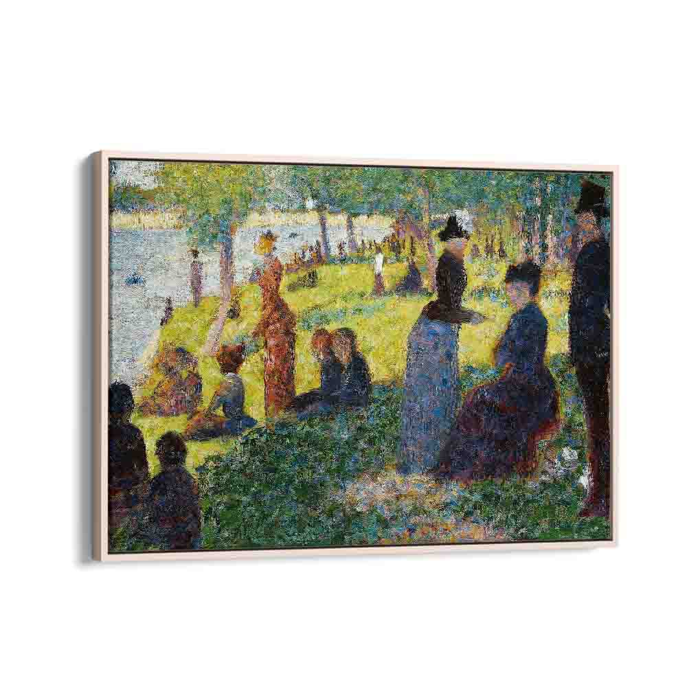 painting - OIL SKETCH FOR “LA GRANDE JATTE” by Asianmonk