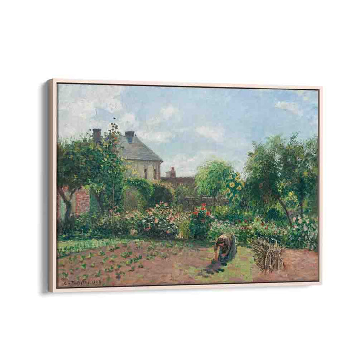 painting - THE ARTIST'S GARDEN AT ERAGNY (1898) by Asianmonk