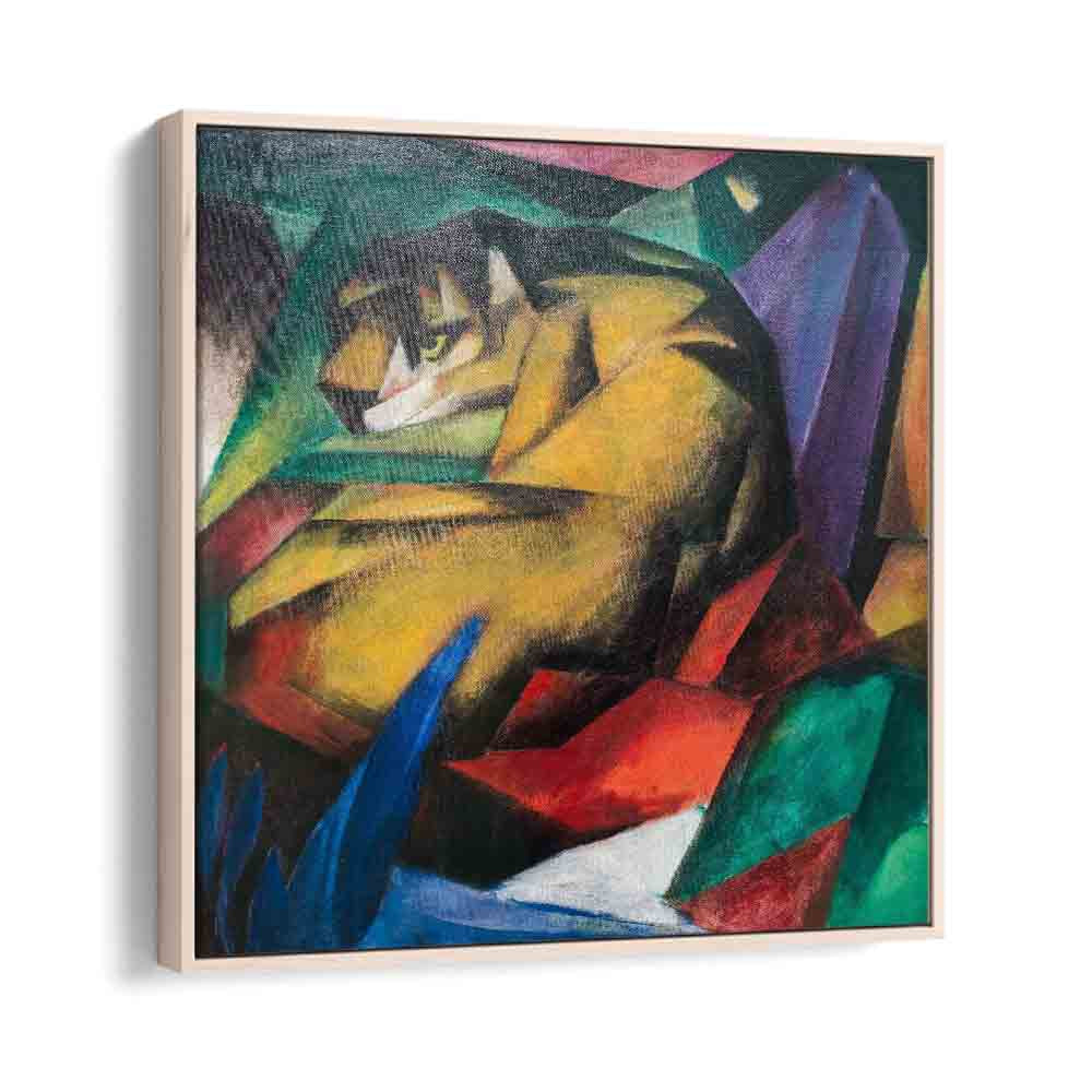 Egyptian painting - TIGER (1912) by Asianmonk