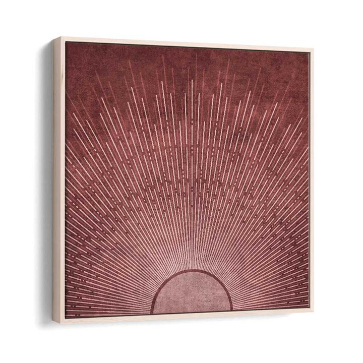 Elevate your space with SUN JAPON LINES, BOHO ART PAINTINGS, a stunning piece by Emel Tunaboylu on premium canvas.