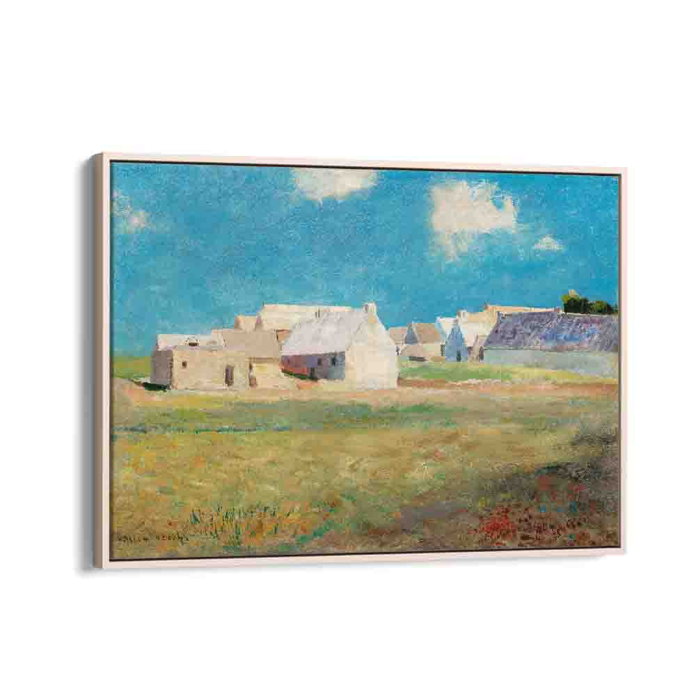 painting - BRETON VILLAGE (1890) by Asianmonk