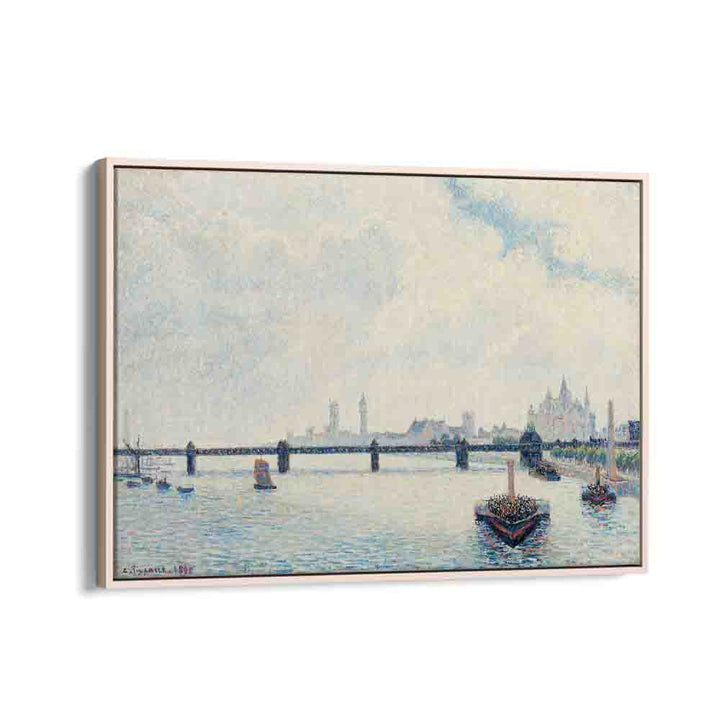 painting - CHARING CROSS BRIDGE, LONDON (1890) by Asianmonk