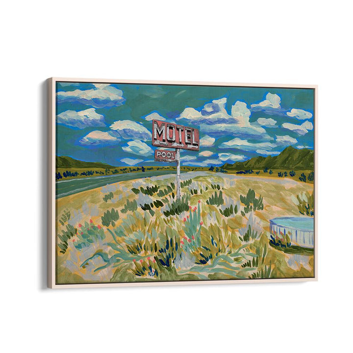 Vibrant MOTEL, LANDSCAPE PAINTINGS showcasing serene nature, perfect for transforming your living space.