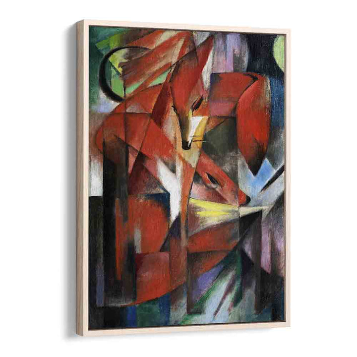 comic painting - THE FOXES (1913) by Asianmonk