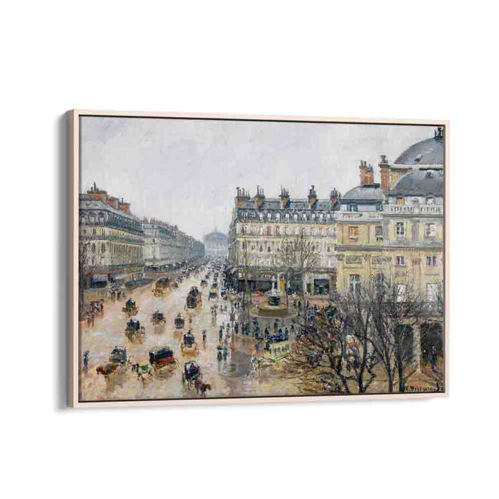 painting - FRENCH THEATER SQUARE, PARIS (1898) by Asianmonk