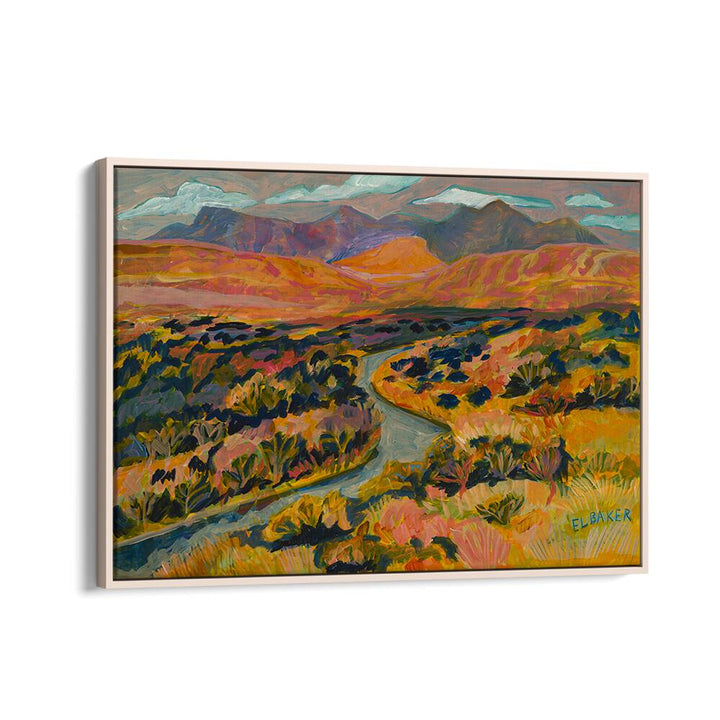 Vibrant RIVER PRINT, LANDSCAPE PAINTINGS showcasing serene nature, perfect for enhancing any home or office decor.
