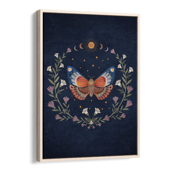 Captivating "BUTTERFLY II , ANIMAL PAINTINGS" artwork by Emel Tunaboylu, perfect for enhancing any living space.