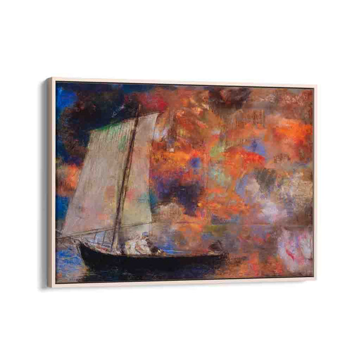 painting - FLOWER CLOUDS (1903) by Asianmonk