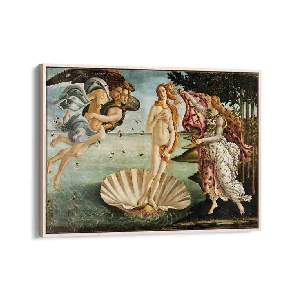 painting - THE BIRTH OF VENUS (1485) by Asianmonk