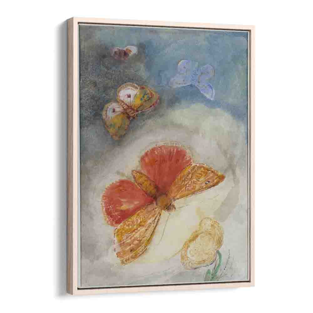 comic painting - PAPILLONS ET FLEUR by Asianmonk