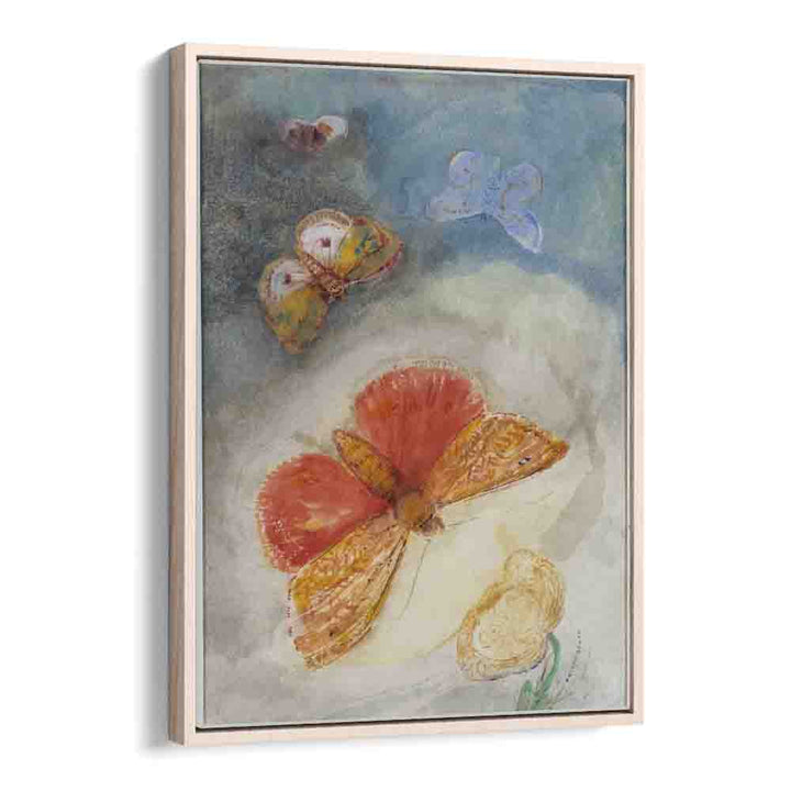 comic painting - PAPILLONS ET FLEUR by Asianmonk