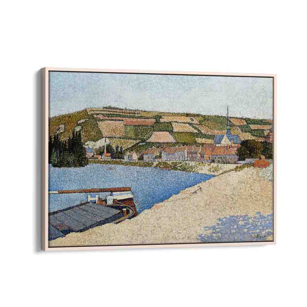 painting - LES ANDELYS, CÔTE D’AVAL (1886) by Asianmonk