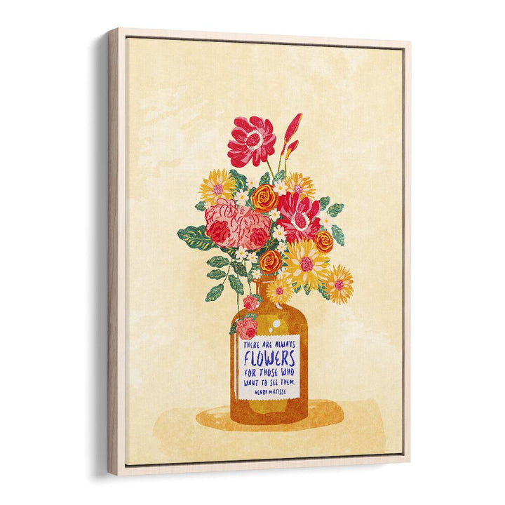 Bright and colorful ALWAYS FLOWERS, FLORAL FLOWER PAINTINGS by Raissa Oltmanns enhance any space beautifully.