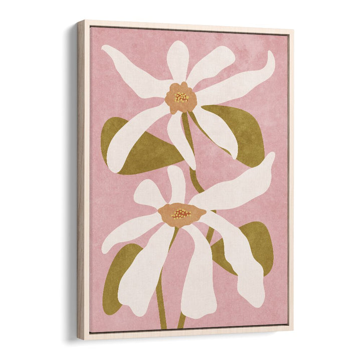 Transform your space with ABSTRACT FLOWERS I, FLORAL FLOWER PAINTINGS by Raissa Oltmanns, showcasing vibrant blooms.